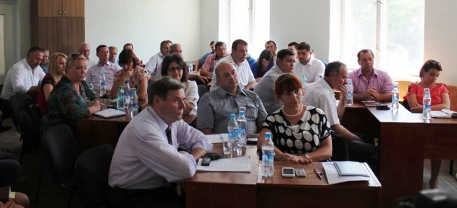 Ședința de inaugurare a consiliului orășenesc Cimișlia