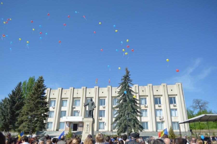 Astăzi la Cimișlia a fost sărbătorită ziua de 9 mai